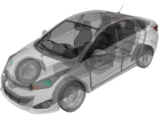 Hyundai HB20S 3D Model