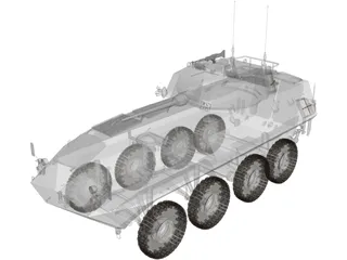 Piranha Lav-25 3D Model