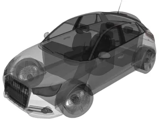 Audi A1 Sportback 3D Model