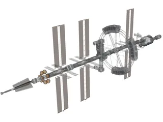 Hermes Spacecraft 3D Model