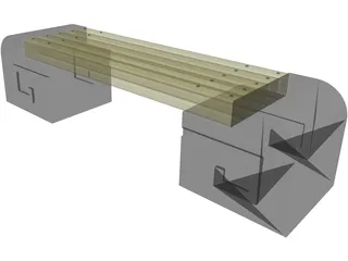 Bench 3D Model