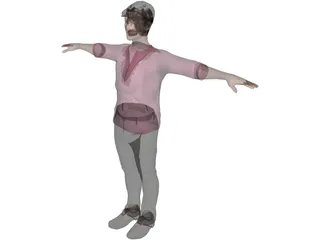 Malcolm 3D Model