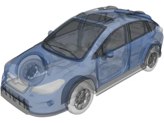 Subaru XV 3D Model