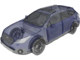 Subaru Outback 3D Model