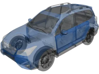 Subaru Forester 3D Model