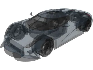 Koenigsegg Regera (2017) 3D Model