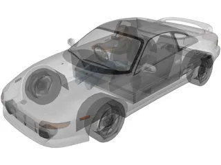 Toyota MR2 GT-S 3D Model