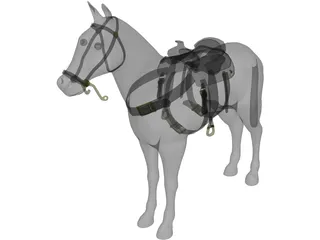 Horse 3D Model