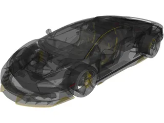 Lamborghini Centenario LP 770-4 (2016) 3D Model