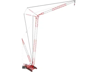 Special Crawler Crane 3D Model