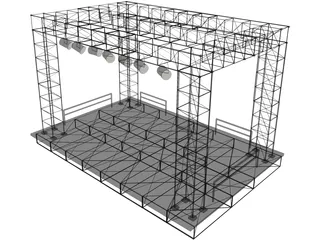 Stage 3D Model