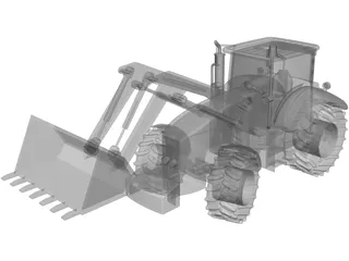 Excavator 3D Model