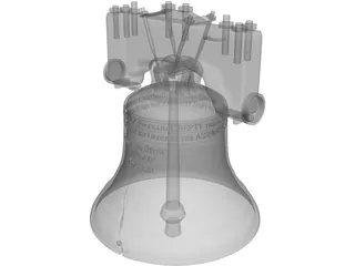 Liberty Bell 3D Model