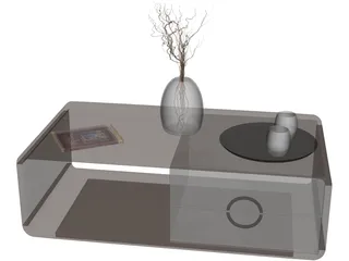 Modern Coffee Table 3D Model