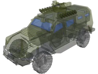 COBRA II - URAL 3D Model