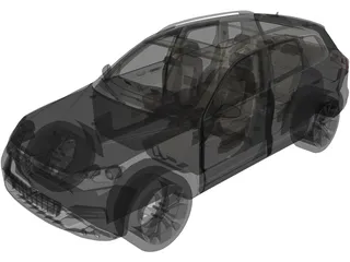 Volkswagen Touareg TDI (2017) 3D Model