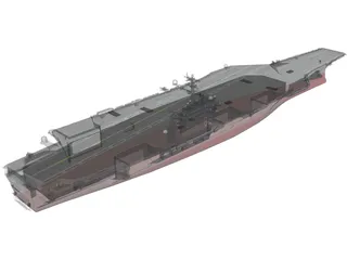 USS Gerald R. Ford 3D Model