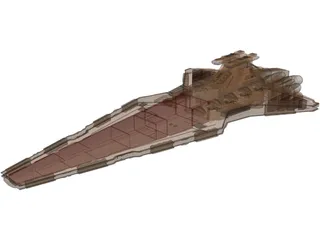 Star Wars Venator 3D Model