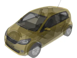 Skoda CityGO (2013) 3D Model