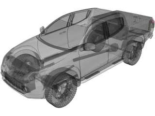 Mitsubishi L200 (2017) 3D Model