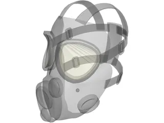 Gas Mask 3D Model