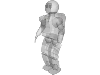 Asimo Robot 3D Model