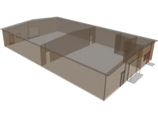 Warehouse 3D Model