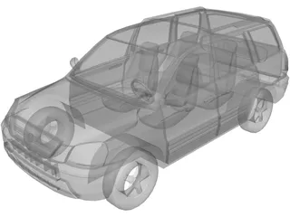 Honda Pilot (2005) 3D Model