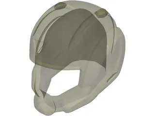 Pilot Helmet 3D Model