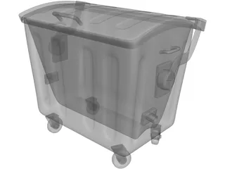 Trash Container 3D Model