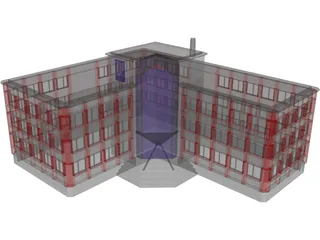 Office Building 3D Model