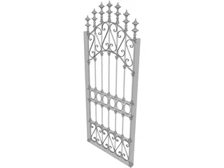 Iron Gate 3D Model