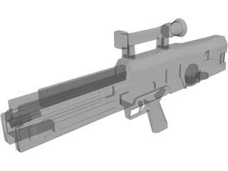 H&K G11K2 3D Model