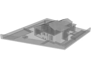 Family House 3D Model