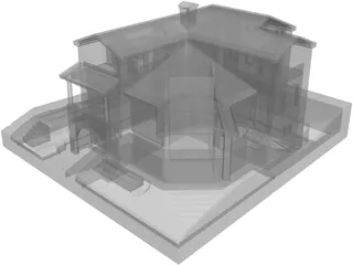 Family House 3D Model