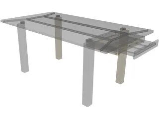 Coffee Table 3D Model