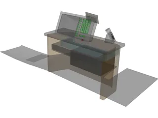 Cahier 3D Model