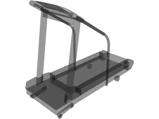 Treadmill 3D Model