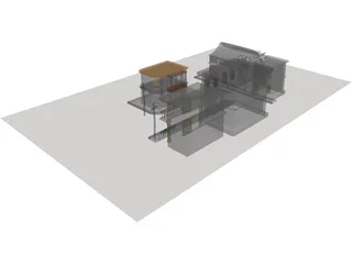 Buildings 3D Model