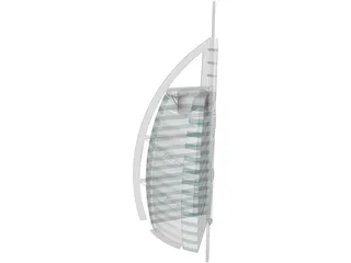 Burj al arab 3D Model