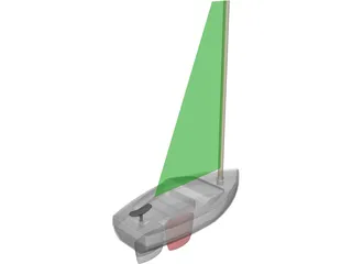 Vacuum Formed Model Boat 3D Model