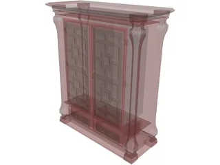 Bedroom Armoire 3D Model