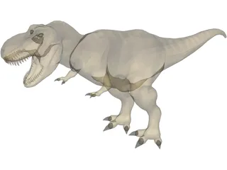 Gentlest Tyrannosaurus 3D Model