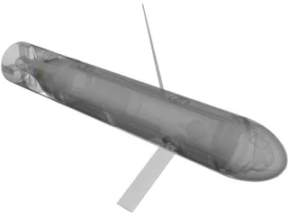 Unmanned Underwater Vehicle (UUV)  3D Model