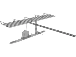 Tollgate 3D Model