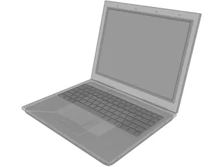 Notebook 3D Model