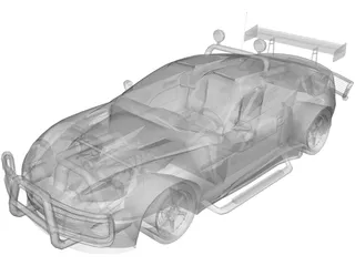 Aston Martin Road Warrior 3D Model