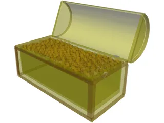 Treasure Chest 3D Model