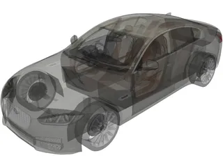 Jaguar XE Portfolio (2018) 3D Model