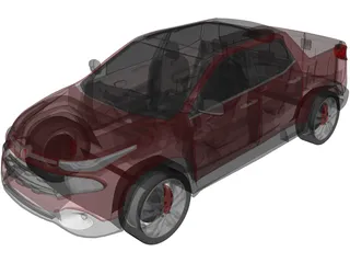 Fiat Toro 3D Model